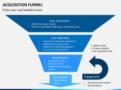 Acquisition funnel PPT slide 7