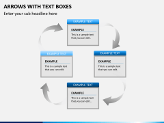 Arrows and Text Boxes PPT Slide 10