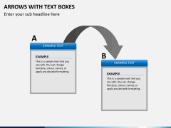 Arrows and Text Boxes PPT Slide 3