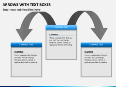 Arrows and Text Boxes PPT Slide 4