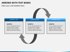 Arrows and Text Boxes PPT Slide 6