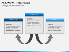 Arrows and Text Boxes PPT Slide 7