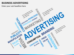 Business advertising PPT slide 2