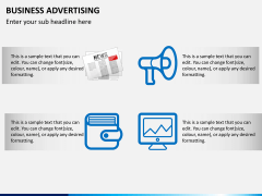 Business advertising PPT slide 3