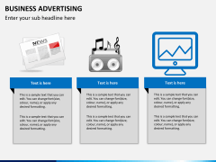 Business advertising PPT slide 6