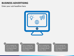 Business advertising PPT slide 7