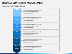 Business continuity management PPT slide 12