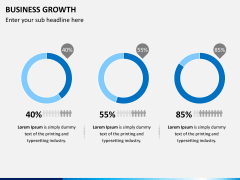 Business growth PPT slide 2