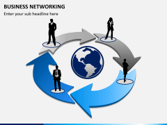 Business networking PPT slide 1