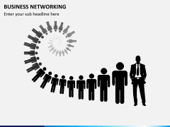 Business networking PPT slide 5