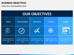 Business Objectives PPT slide 1