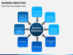 Business Objectives PPT slide 3