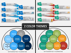 Business planning PPT cover slide