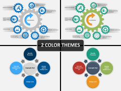 Business process re-engineering PPT cover slide