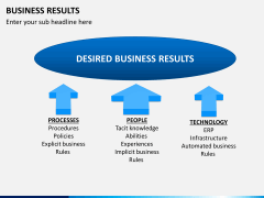 Business results PPT slide 4