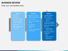 Business review PPT slide 12