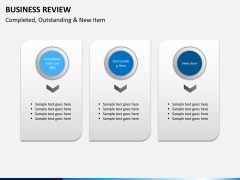 Business review PPT slide 9