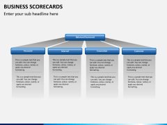 Business scorecards PPT slide 3