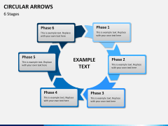 Circular arrows PPT slide 20