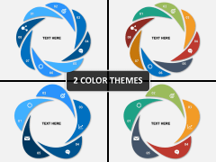 Circular Chart PPT cover slide