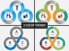 Circular loops PPT cover slide