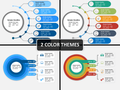 Circular Timeline PPT cover slide