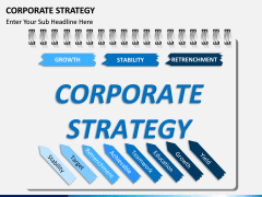 Corporate strategy PPT slide 1