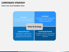 Corporate strategy PPT slide 13