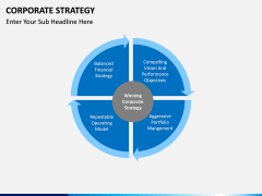 Corporate strategy PPT slide 9