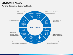 Customer needs PPT slide 5