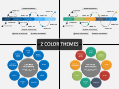 Customer touch points PPT cover slide