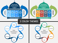 Data governance PPT cover slide