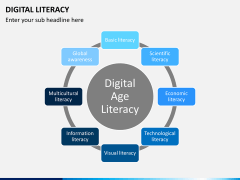 Digital literacy PPT slide 1