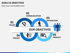 Goals and objectives PPT slide 1