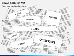 Goals and objectives PPT slide 11