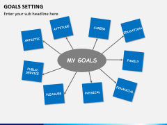 Goals setting PPT slide 1