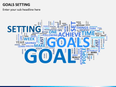 Goals setting PPT slide 13