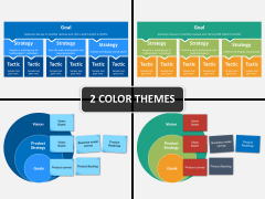 Goals and Strategy PPT cover slide