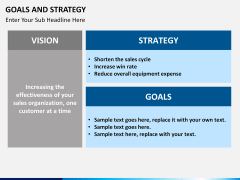 Goals and Strategy PPT slide 6