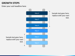 Growth steps PPT slide 10