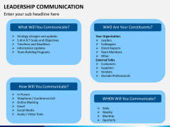 Leadership communication PPT slide 8