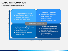 Leadership Quadrant PPT slide 9