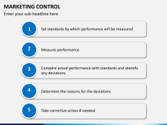 Marketing control PPT slide 9