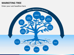 Marketing tree PPT slide 2