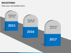 Milestones PPT slide 3