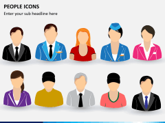 People icons PPT slide 4