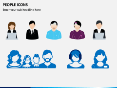 People icons PPT slide 6