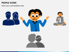 People icons PPT slide 7