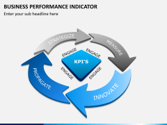 Business performance indicator PPT slide 1