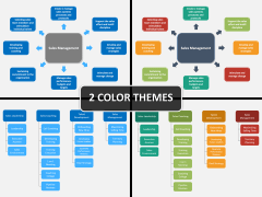 Sales management PPT cover slide